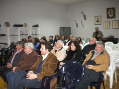 A Banda Democrática 2 de Janeiro, fez 100 anos de actividade na Aldeia Galega. O Bloco de Esquerda, fez questão de estar presente nas cerimonias de comeração, com a presensa do vogal Cipriano Pisco. 